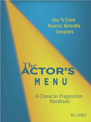 cover image of The Actor's Menu